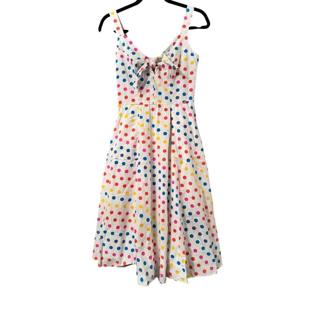 Color Me Courtney dipping dots coco dress Retro Rockabilly 50's rainbow 2